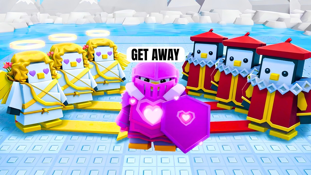 ROBLOX Knockout 🐧 Funny Moments Team Battles (PART 4)