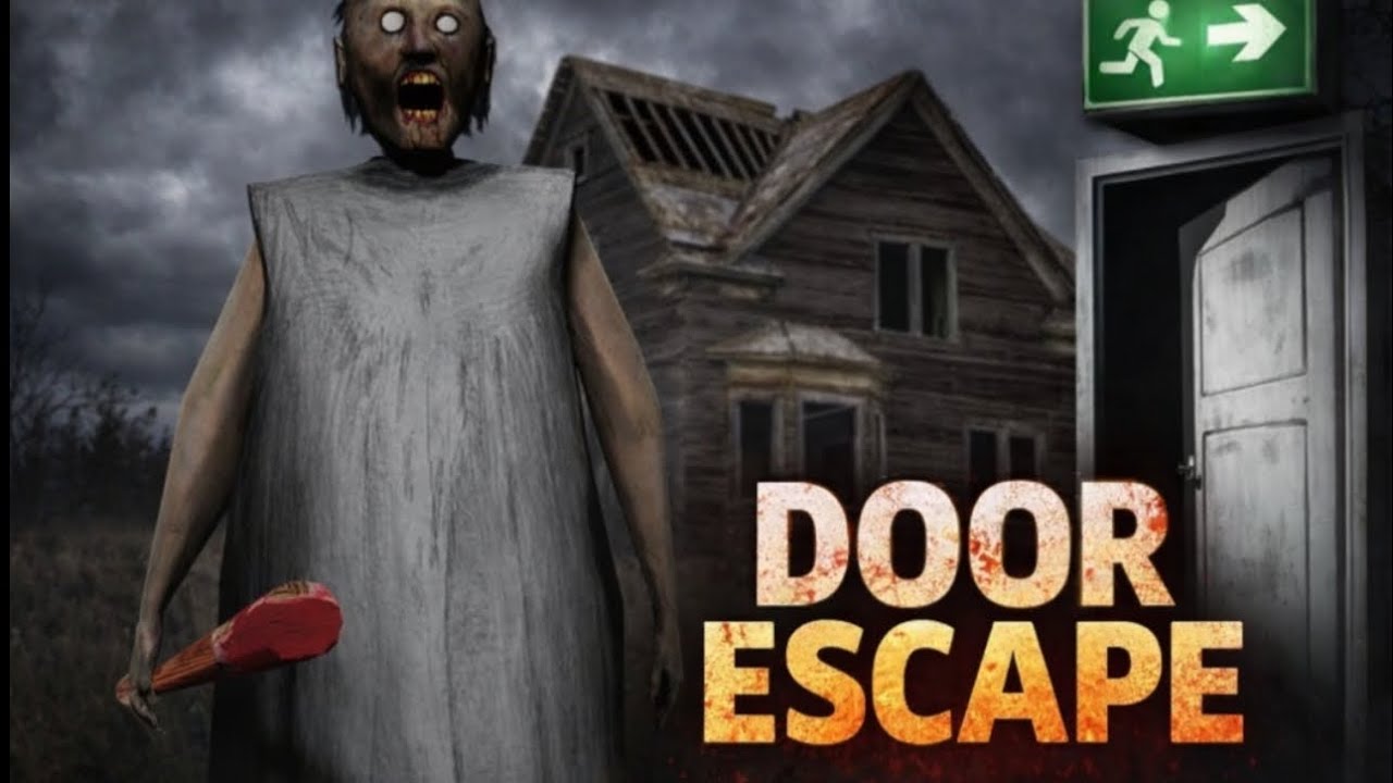Door Escape 😵‍💫😵‍💫 #grany