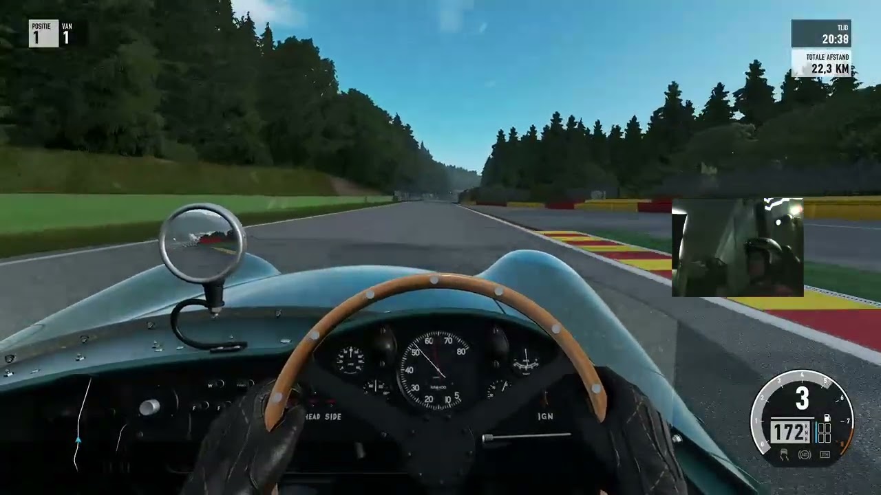 Aston Martin DBR1 (1958) - Spa - Practice 1