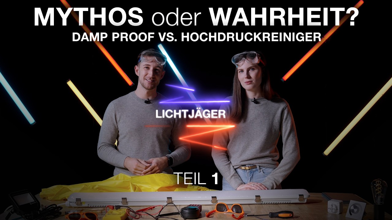 Damp Proof vs. Hochdruckreiniger: die Lichtjäger testen’s | Teil 1