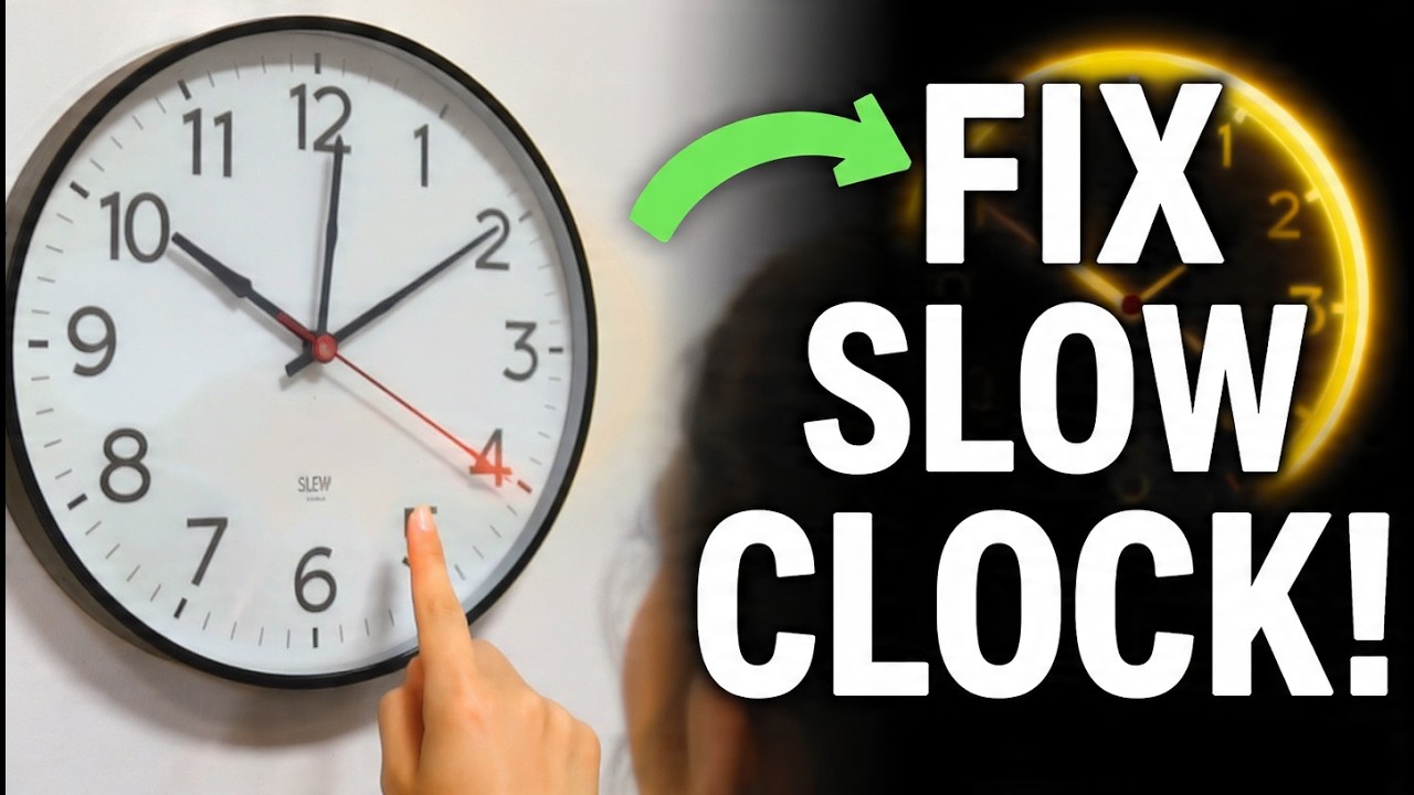 How to Fix a Clock That Runs Slow (Easy DIY Repair Guide)