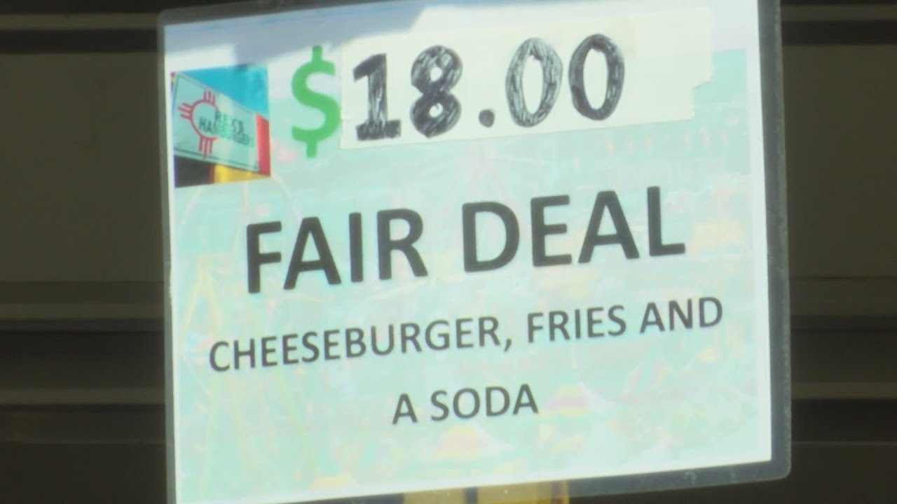 Outrageous prices: Visitors say fair food is overpriced