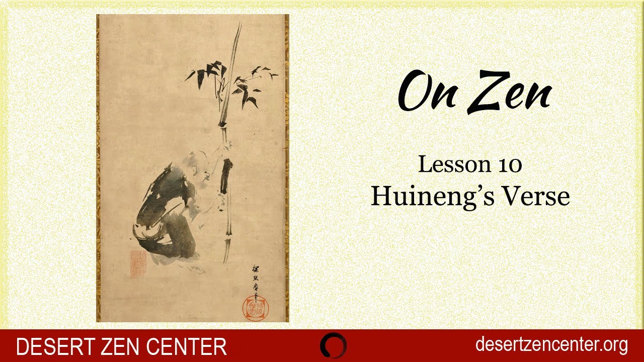 Zen Basics Lesson 10: Huineng's Verse