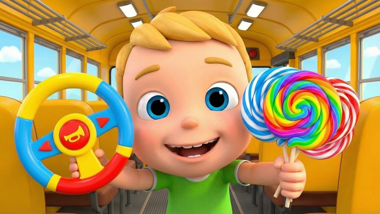 Wheels on the Bus | Fun Nursery Rhymes & Kids Songs
