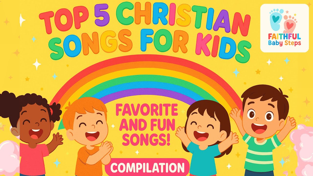 Christian Music for Kids! Top 5 Christian Songs for Toddlers! Praise Songs! Worship Time! #songs