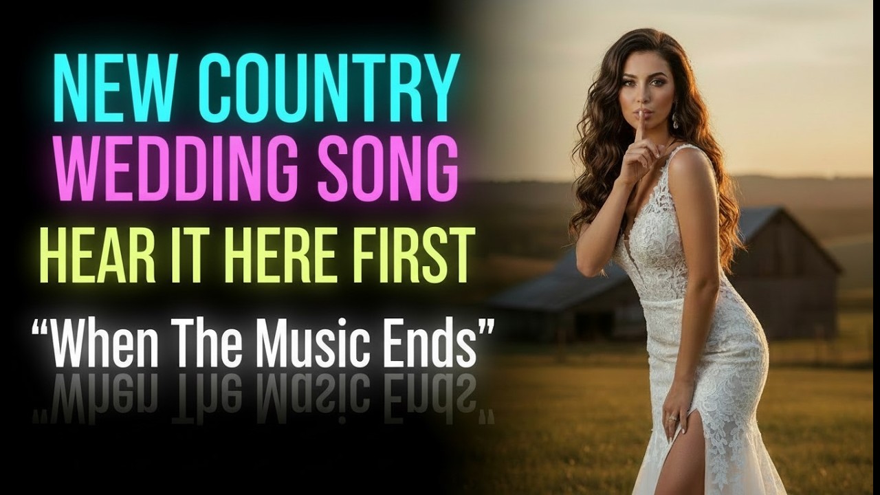 When the Music Ends  | Emotional Country Wedding Song (Official Music Video)