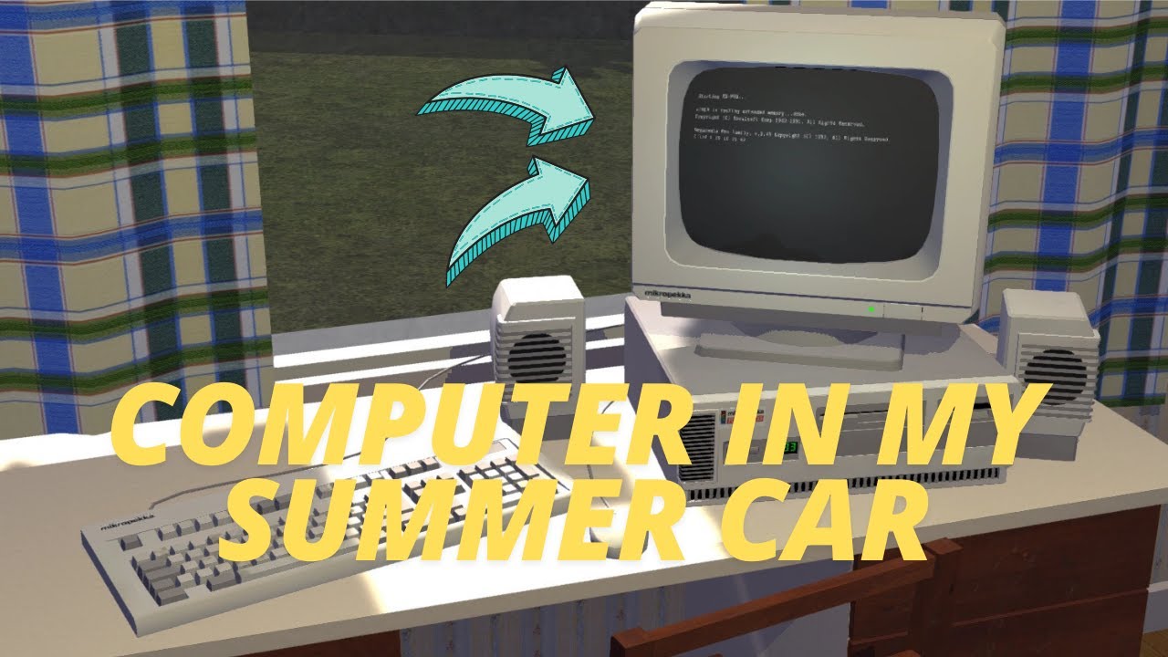 My Summer Car kupiłem komputerajs (msc po polsku?!)