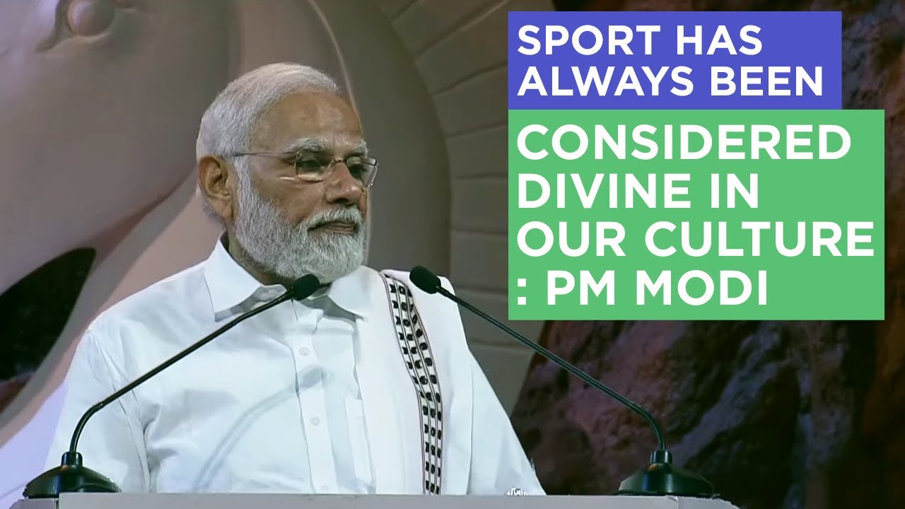 Sport has always been considered divine in our culture: PM Modi