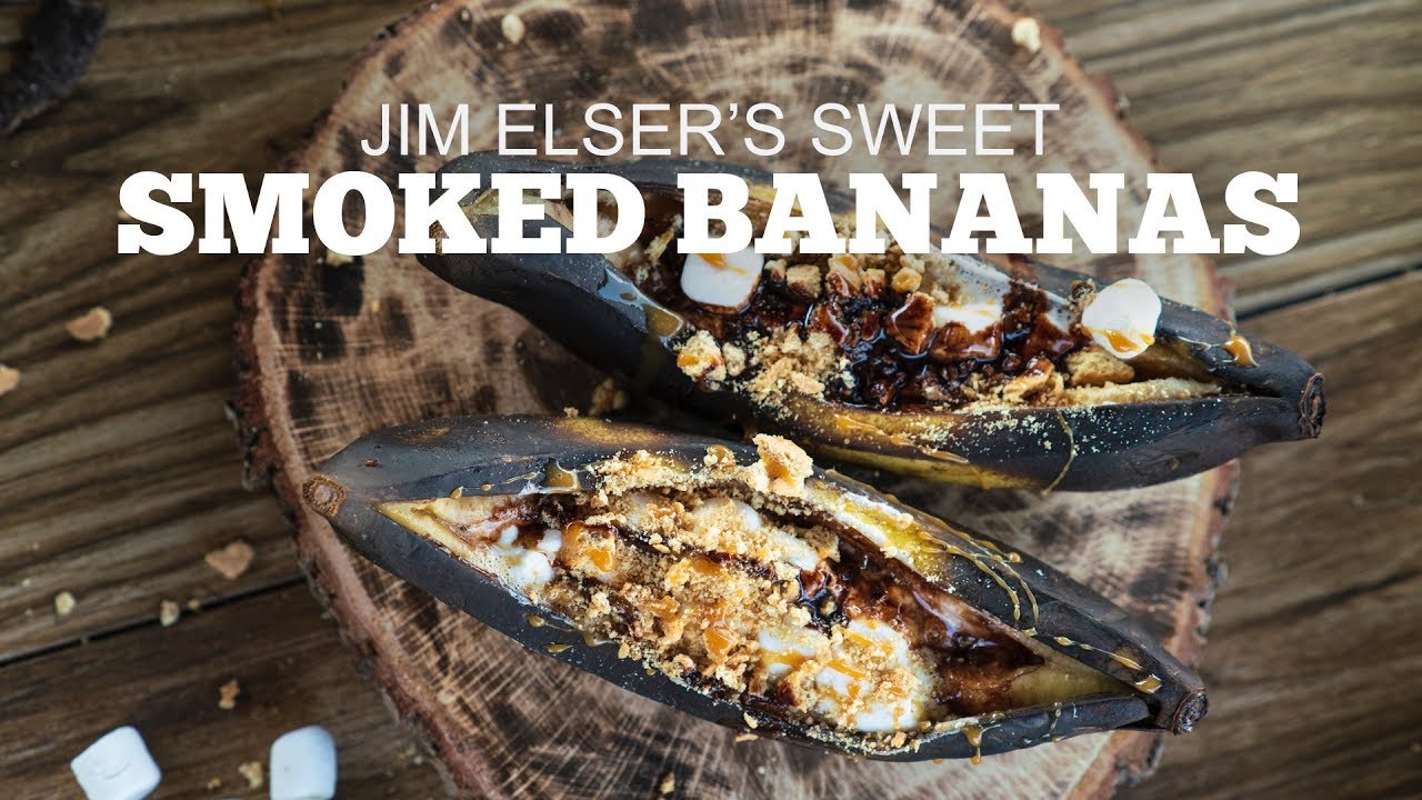 Jim Elser's Sweet Smoked Bananas