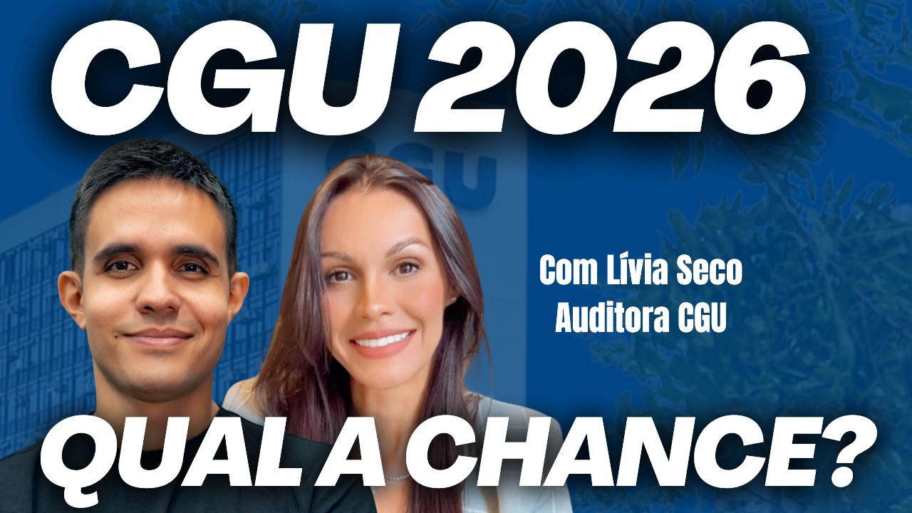 Concurso CGU 2026? Vale a pena aproveitar outros editais da área de controle?