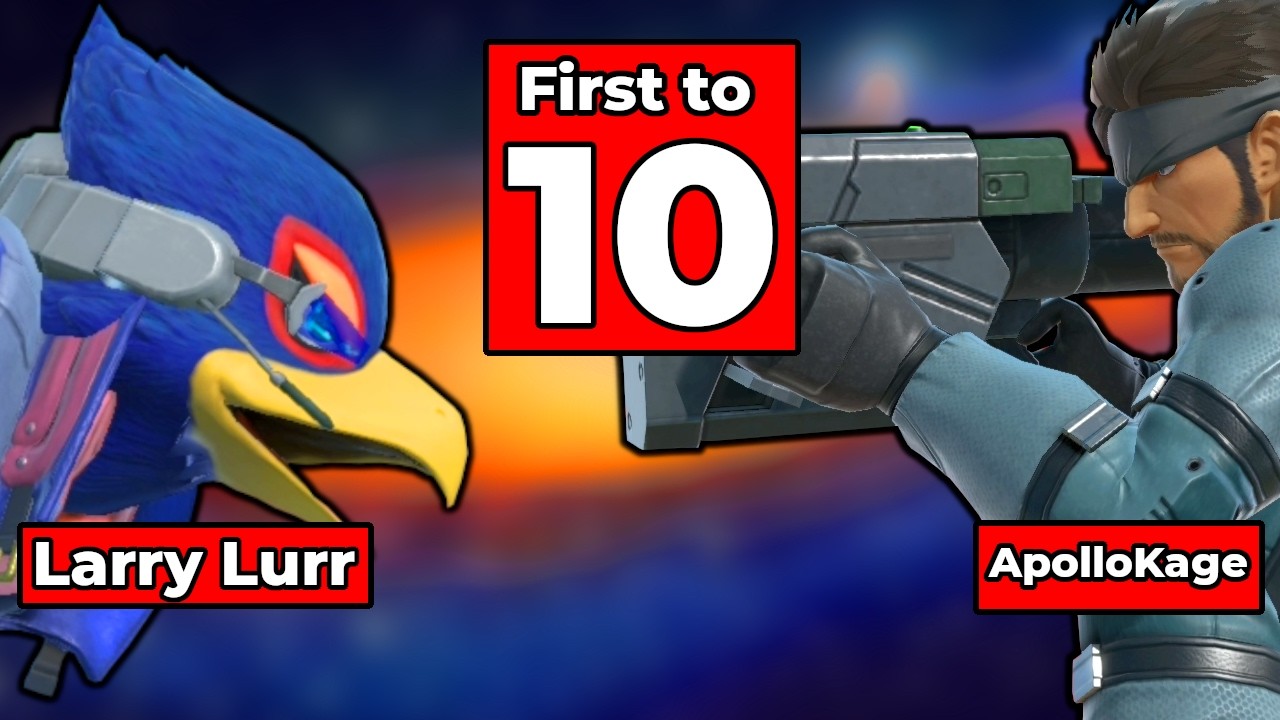 Larry Lurr Vs ApolloKage First to 10 at 7PM PST