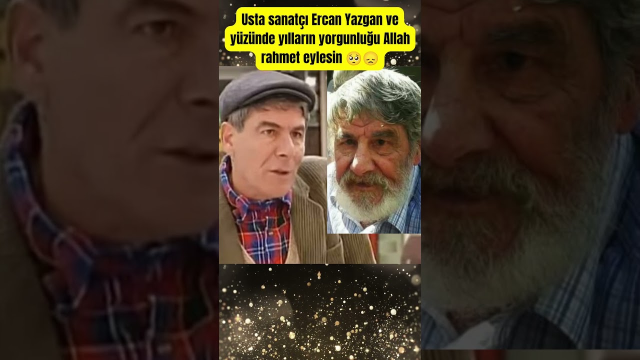 Usta sanat&ccedil;ı Ercan Yazgan ve y&uuml;z&uuml;nde yılların yorgunluğu Allah rahmet eylesin #paraisletmecisi