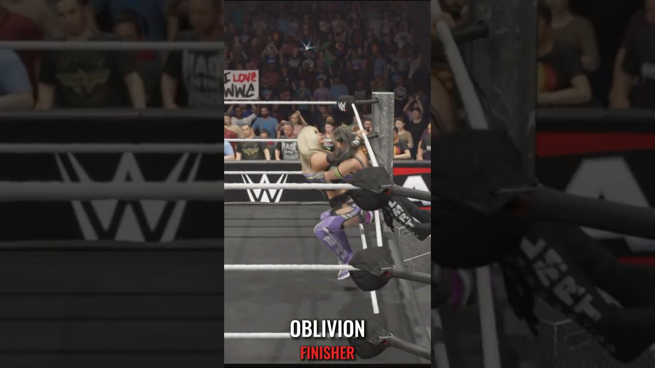 WWE 2K25 Liv Morgan Signature and Finisher Moves (Gameplay)