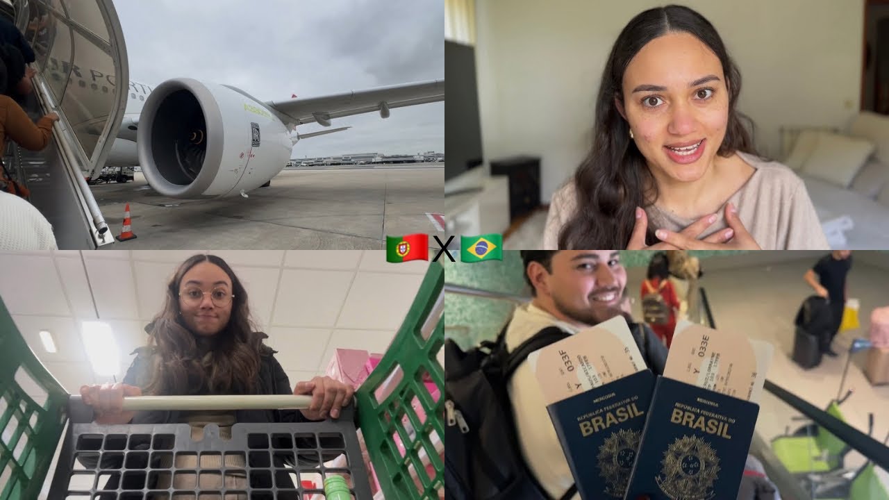 ESTAMOS DE VOLTA AO BRASIL DEPOIS DE 4 ANOS EM PORTUGAL 🇵🇹x🇧🇷