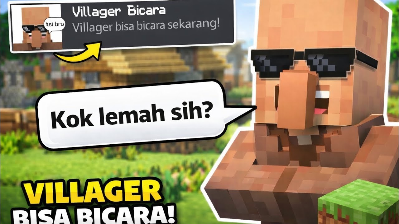 Villager bisa berbicara!!!