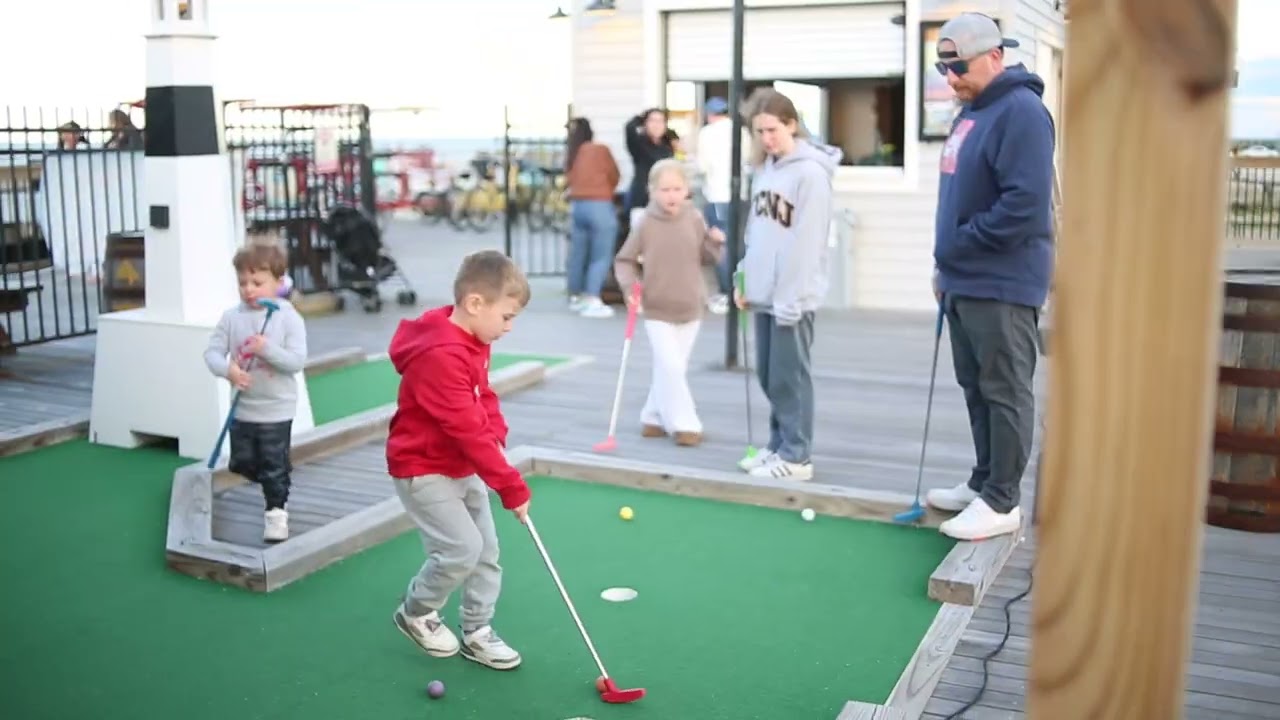 DJ and Mini Golf Party