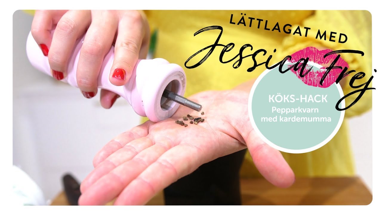 L&auml;ttlagat med Jessica Frej | K&Ouml;KS-HACK: Pepparkvarn med kardemumma