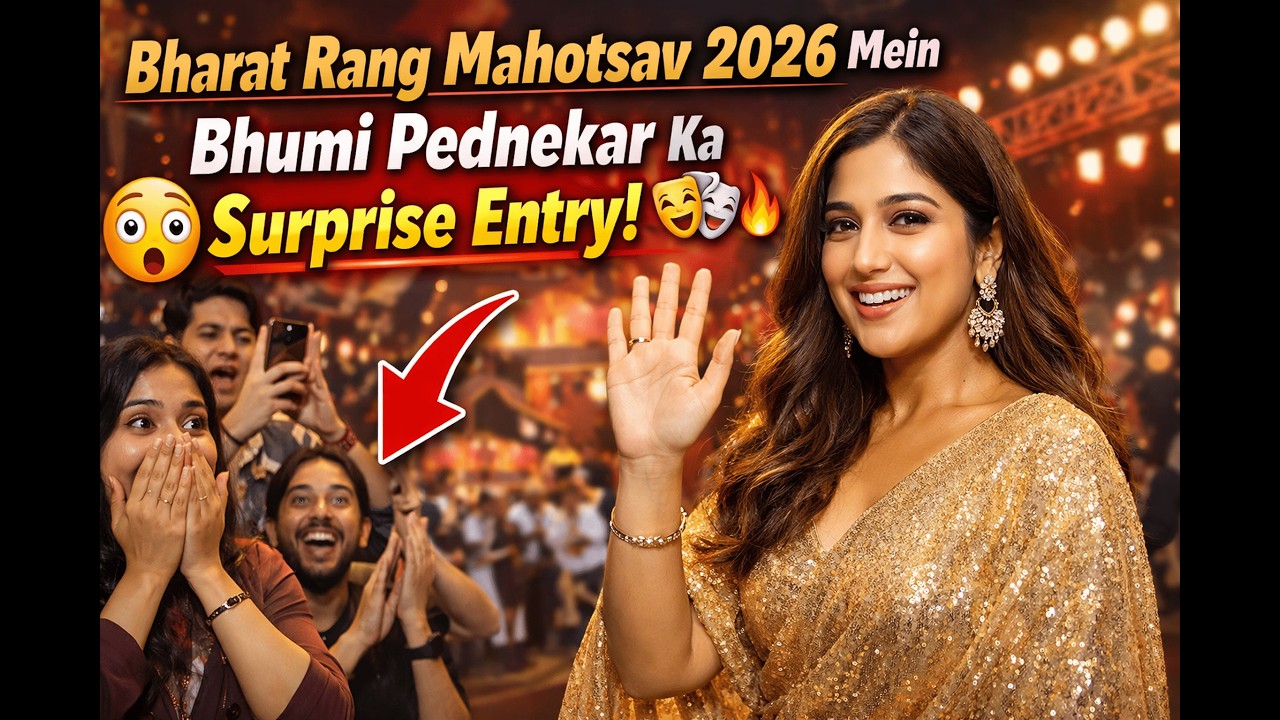 Bharat Rang Mahotsav 2026 Mein Bhumi Pednekar Ka Surprise Entry!