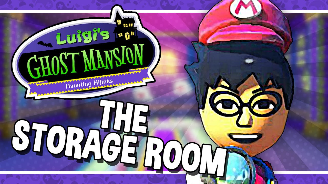 Nintendo Land | Luigi's Ghost Mansion: The Storage Room - 7 (Wii U + GamePad Gameplay Walkthrough)