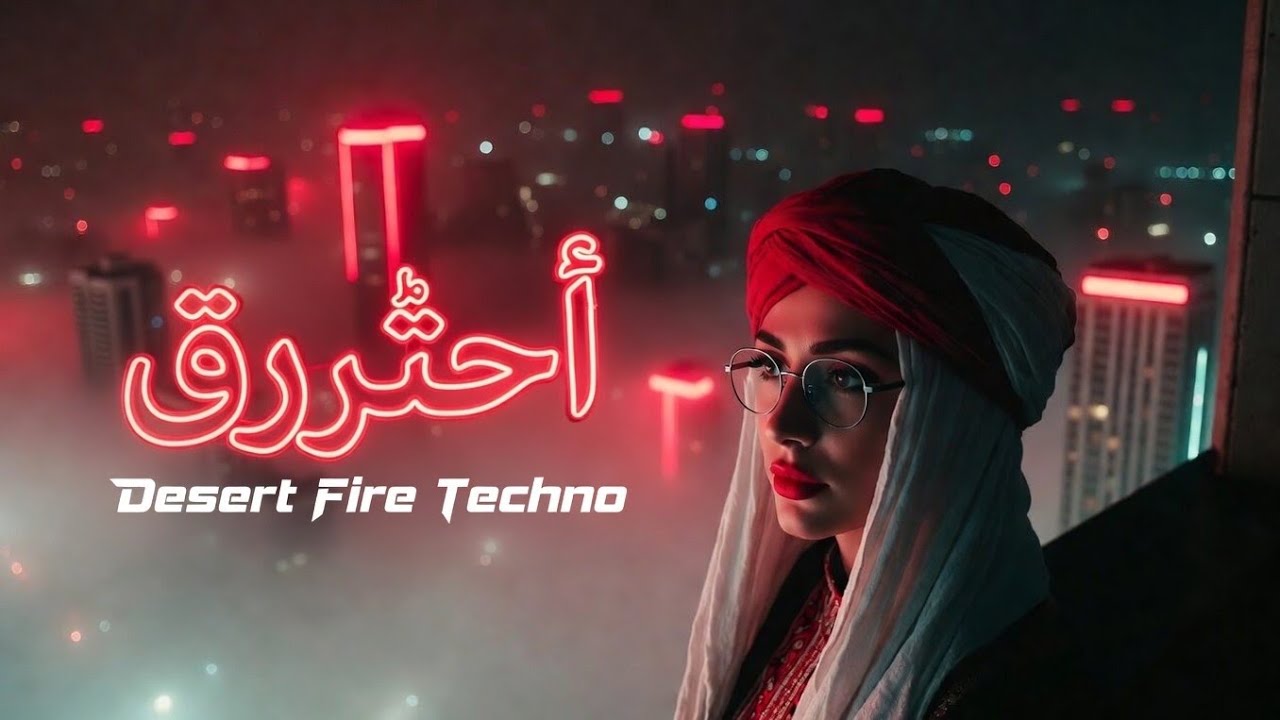 احْتَرَقَ  _iḥtaraqa 🔥 Desert Fire Techno – نار الصحراء تكنو#arabictechno #technodance #arabicbeats