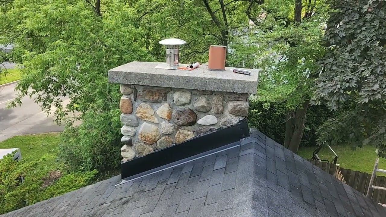 Flashing A Stone Chimney