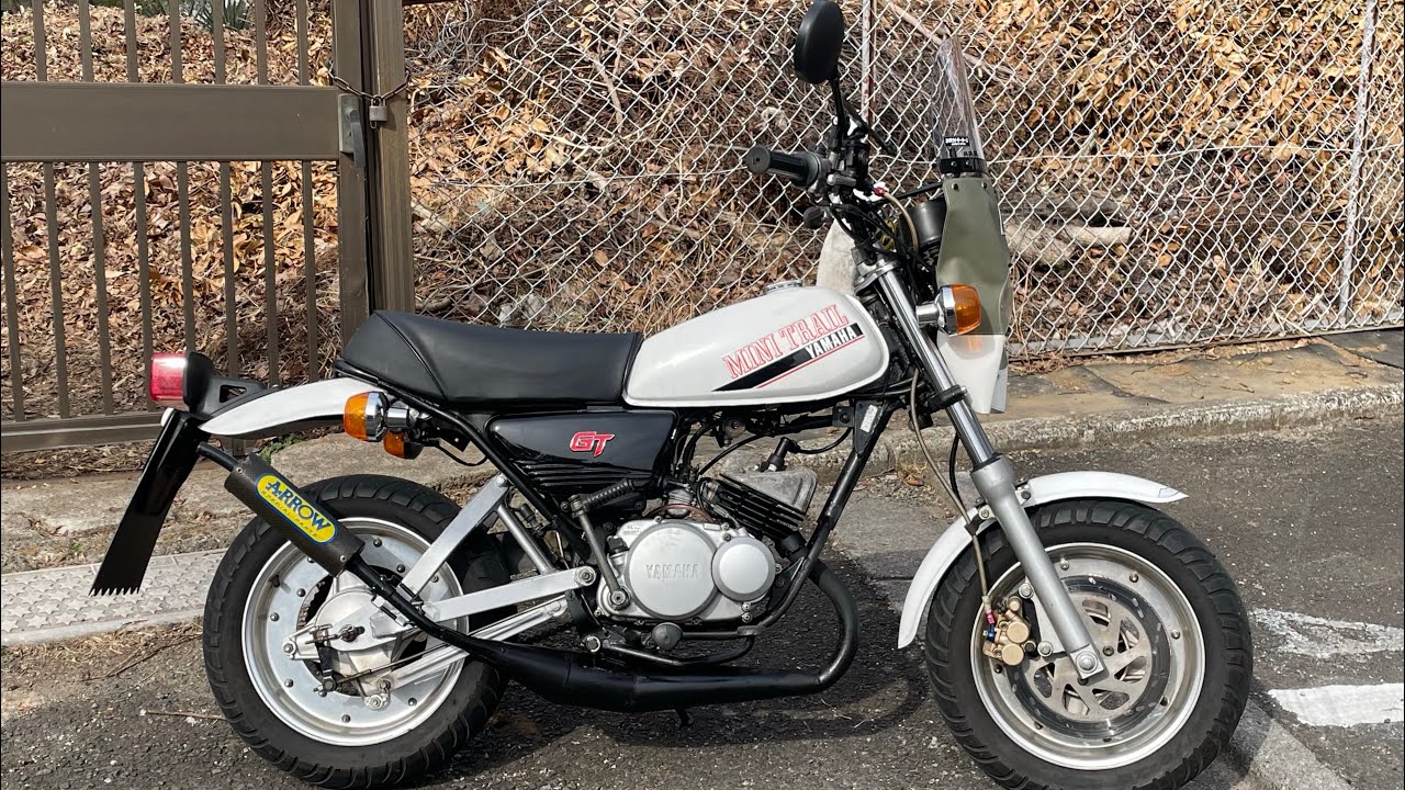 【モトブログ】ヤマハ ミニトレール GT50 キャブレターエア調整① ２ストサウンド　2stroke engine motorcycle YAMAHA 白煙sound 原チャリ　昭和の原付