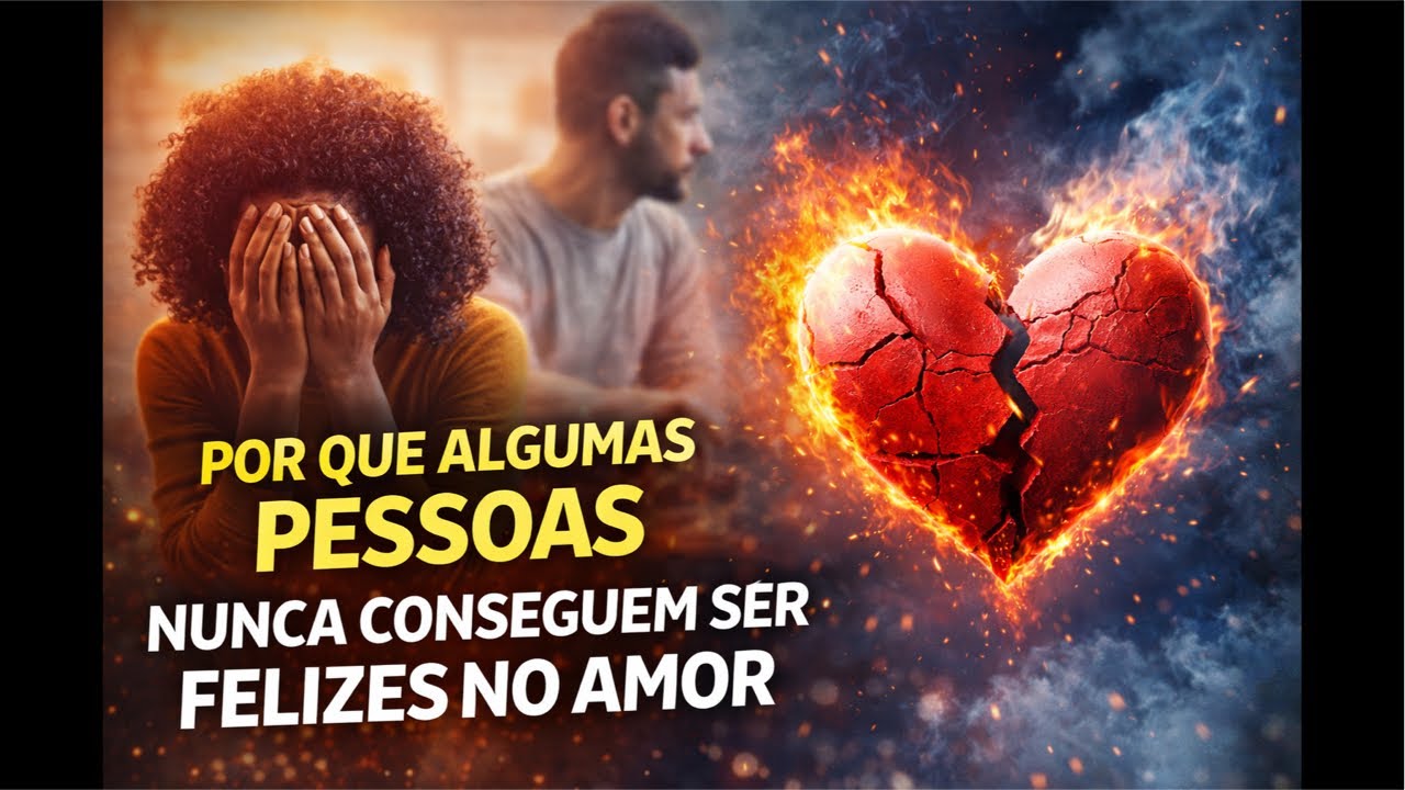 1º POR QUE ALGUMAS PESSOAS nunca conseguem ser FELIZES NO AMOR