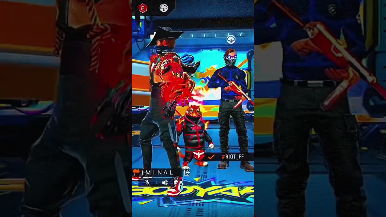 THE CCRIMINAL VS RITO FF @Ritoff. #freefire #shorts #hacker #gameplay