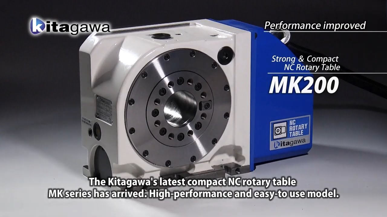 The MK Rotary Table from 1st MTA offers flexibility, compact design, and 40% more clamping torque