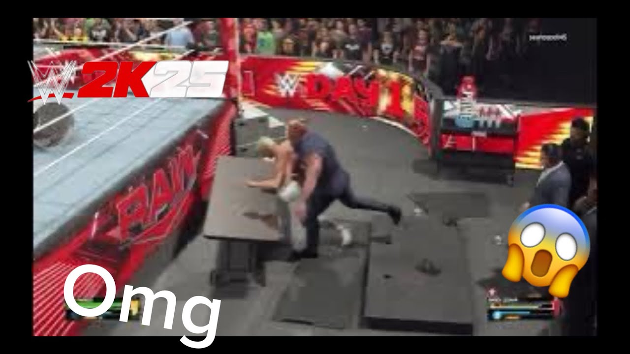 WWE 2K25 - Brock lesnar vs. Cody Rhodes - Extreme Rules (m} 