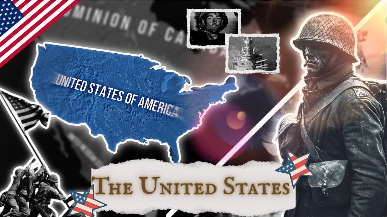 HOI4 - United States of America | HOI4 Timelapse