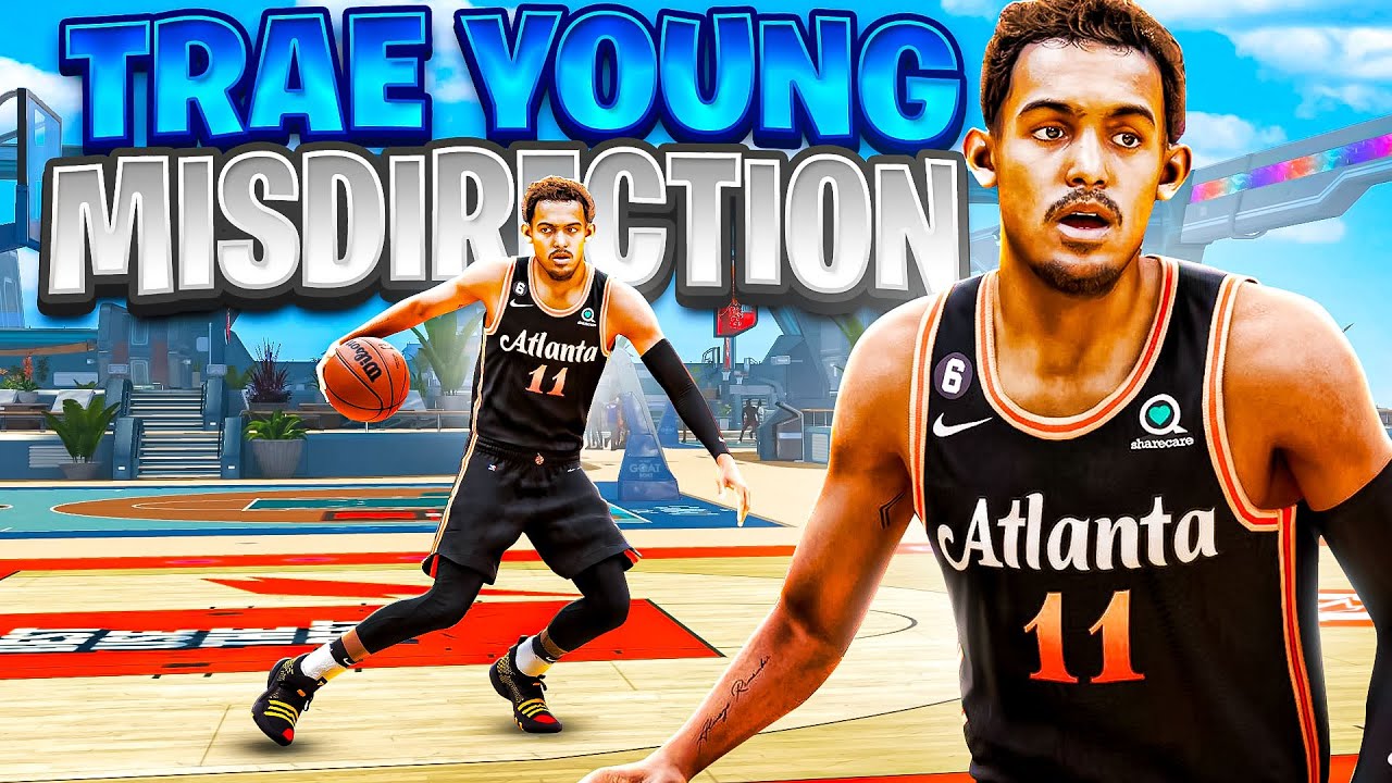 TRAE YOUNG MISDIRECTION SIZE UP ESCAPE SPAM COMBO NBA 2K23! BEST DRIBBLE MOVES TUTORIAL SEASON 3