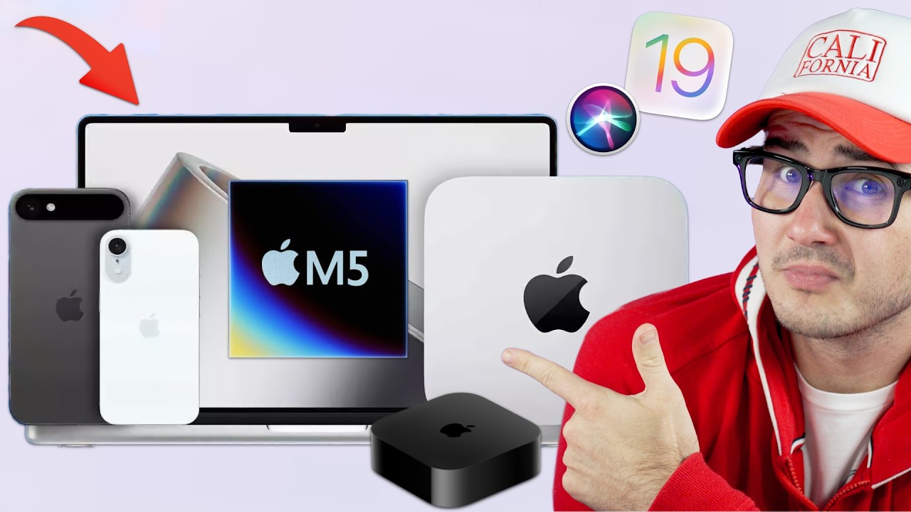 10 produkt&oacute;w Apple kt&oacute;re pojawią się jeszcze w 2025! | Co z Siri w iOS 19❓