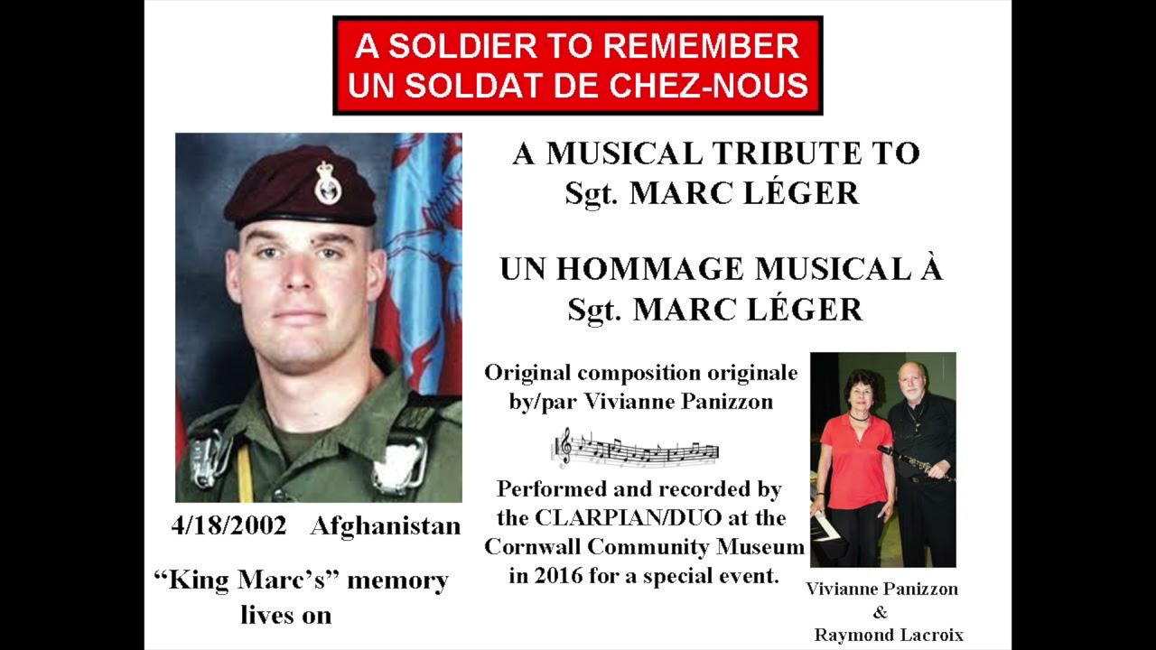 Tribute to Marc Leger