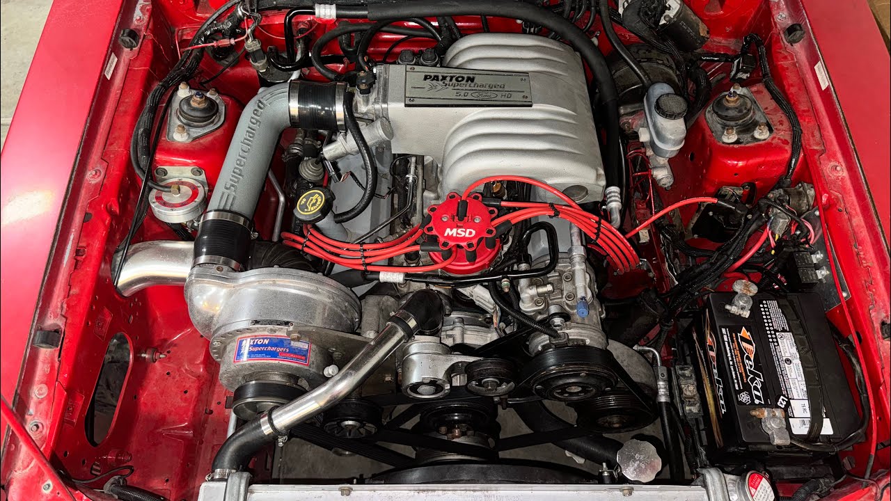 Foxbody: как заменить 4-цилиндровый двигатель 2.3 на V8 5.0