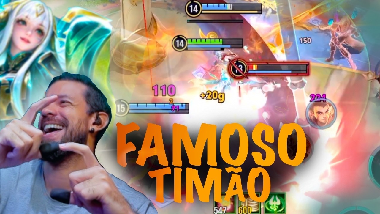 Time do S, que time meus amigos!!! jogando de Dyadia Honor of Kings #hok