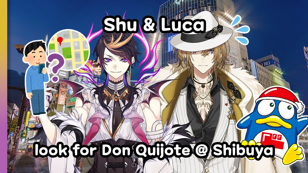 why luca said shu is so bad at navigating maps 🧍‍♂️ | NIJISANJI EN Shu Yamino Luca Kaneshiro