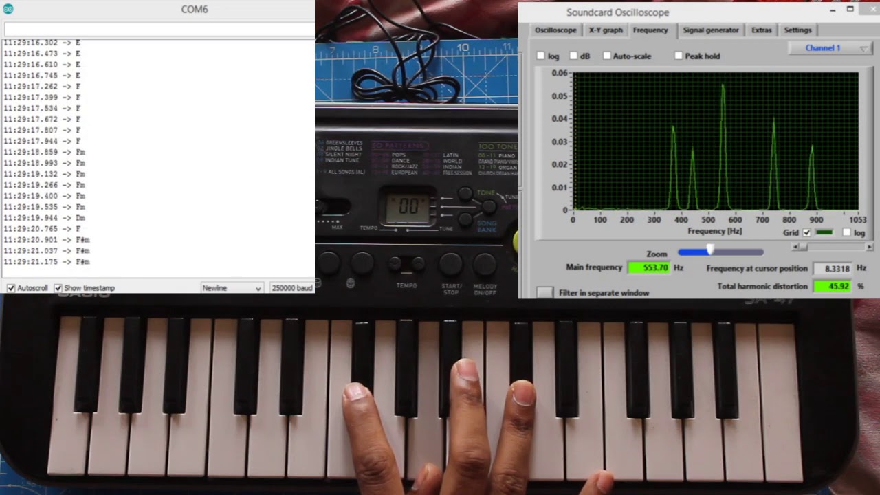 Arduino Music: Chord Detector