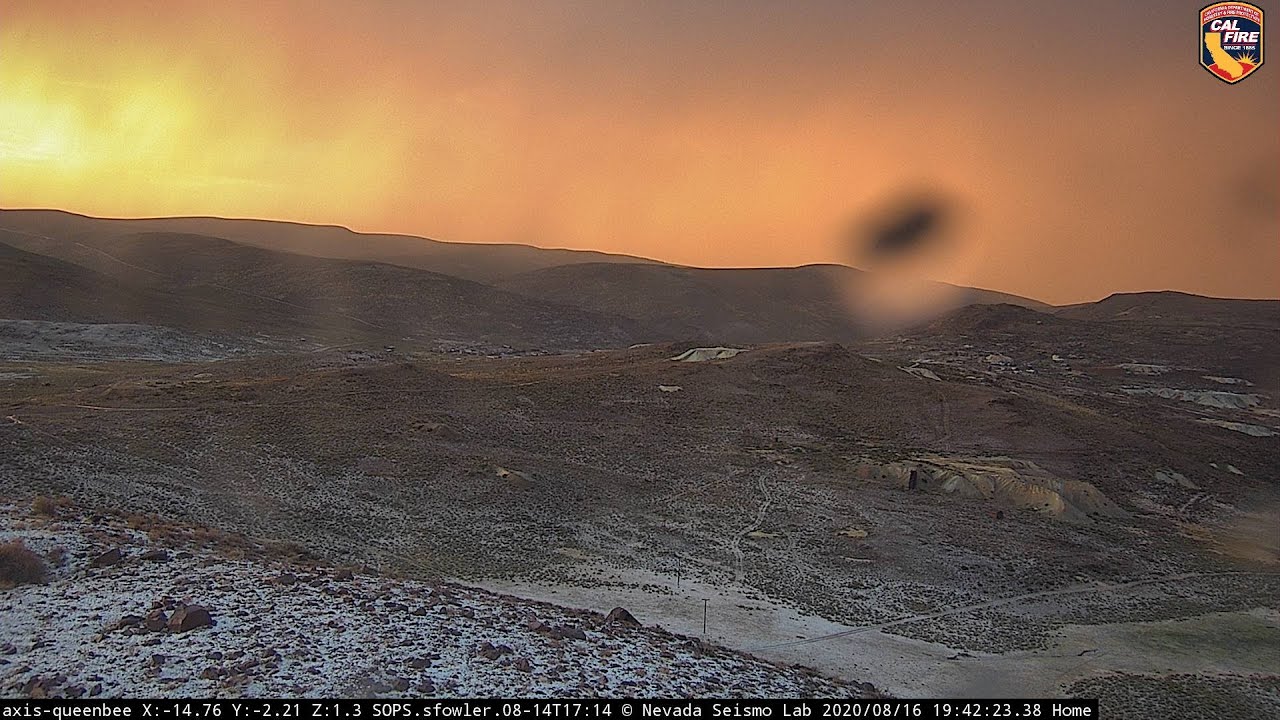 Sierra Nevada Thunderstorm Time Lapse 8/16/2020