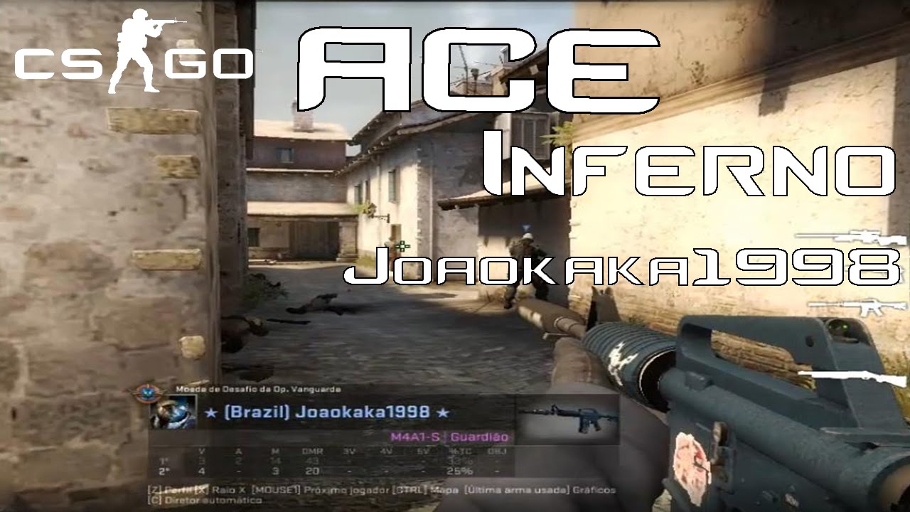 CS:GO - Joaokaka1998 ACE! Inferno