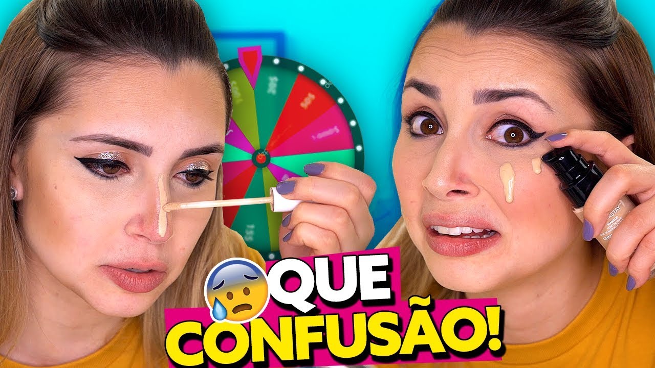 FIZ UMA MAQUIAGEM QUE FICOU TODA ERRADA - SOCORRO!!! 😰