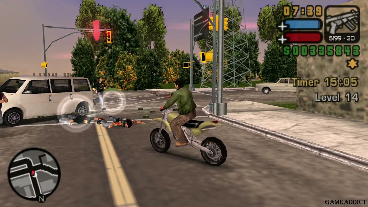 GRAND THEFT AUTO Liberty City Stories : Side Mission : Avenging Angels All 3 Islands