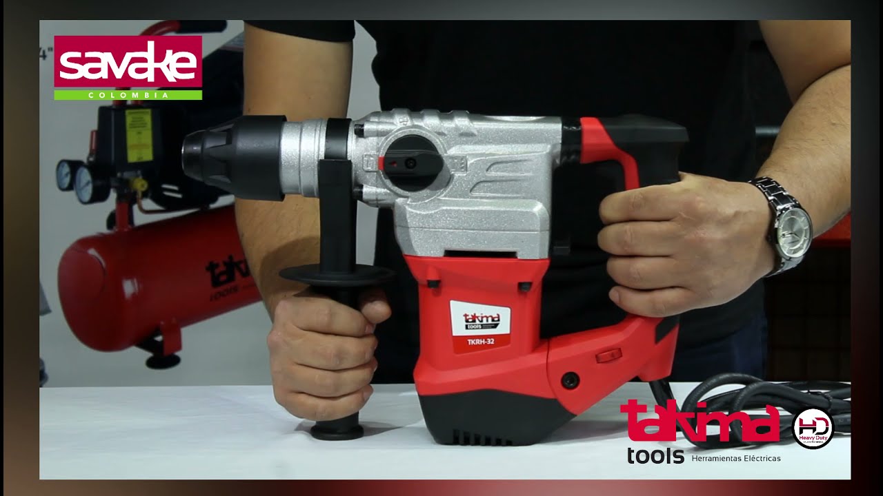 Rotomartillo Takima 1.500W Sds Plus, 32Mm, Heavy Duty (Hd) Tkrh-32. / SAVAKE COLOMBIA