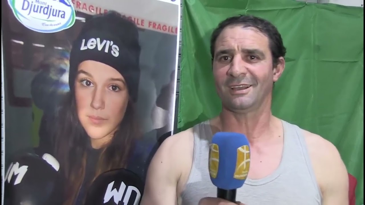 Abbas houria chanpionne national de box f&eacute;minin 2024 junior 66kg