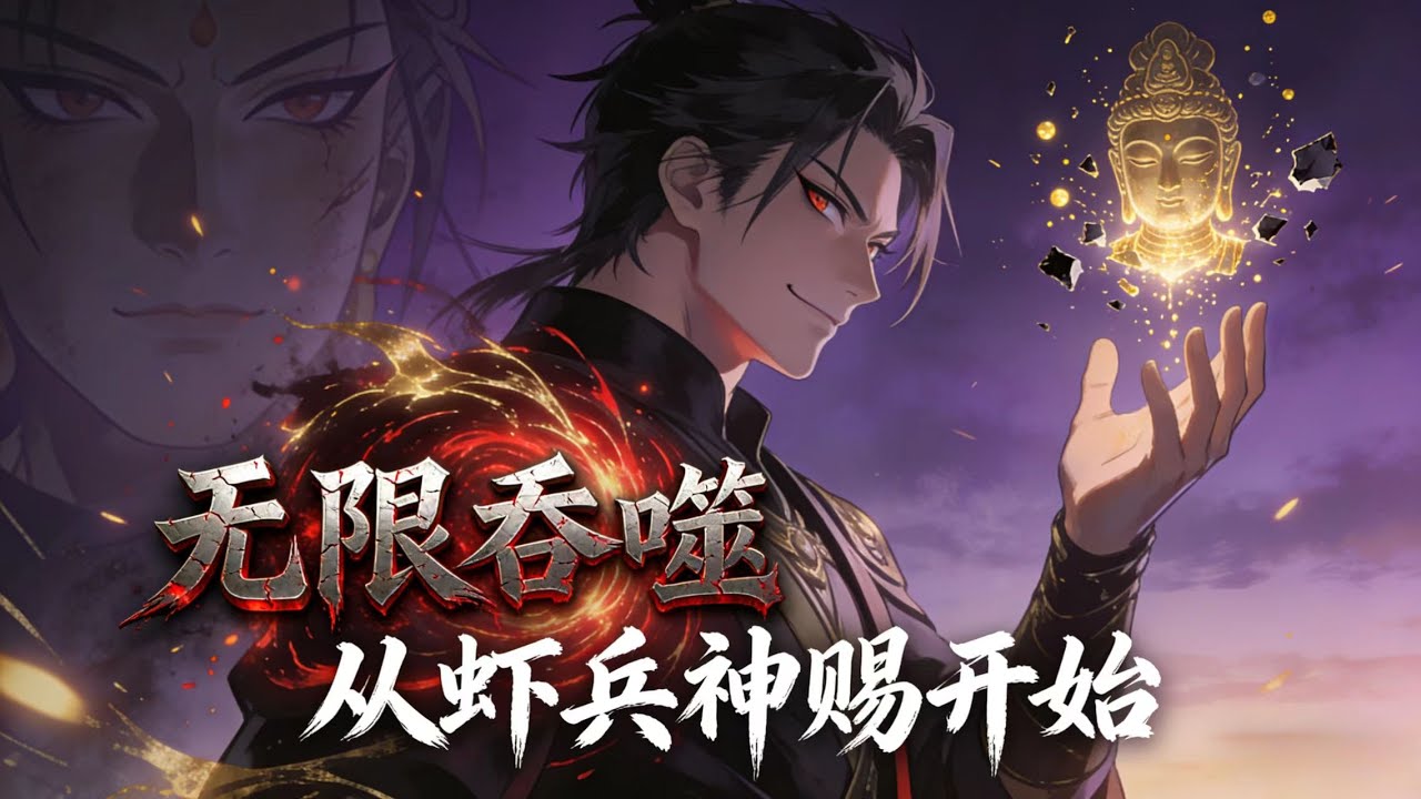 🔥【爽漫】擁有死亡感應的少年得到了最弱的蝦兵神賜後，看他如何一步一步攀上巔峰！ 《無限吞噬：從蝦兵神賜開始》第1-33集 #chineseanime #修仙 #熱血