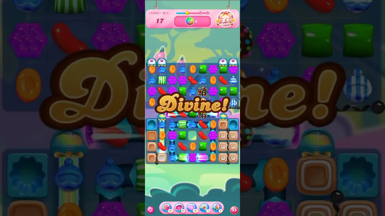 Candy crush saga level 17000 android game play
