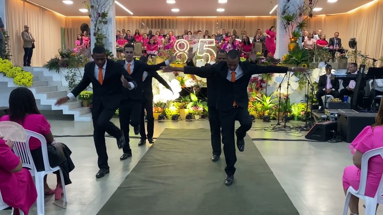 Coreografia do grupo de varões Manacial de Ana Florência- Congresso da CIBE 2024.