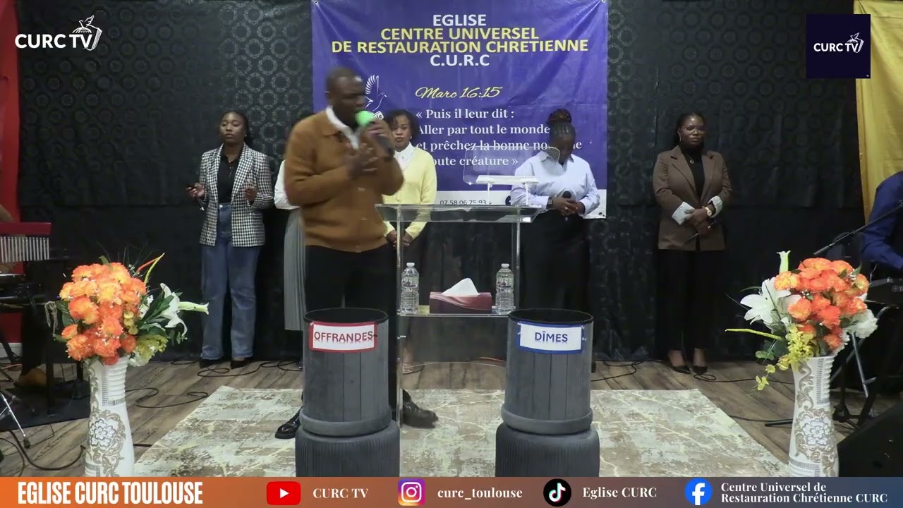 L'ATTITUDE QUI ATTIRE LA GRACE, Serviteur Glenn NGOMA (Culte entier)