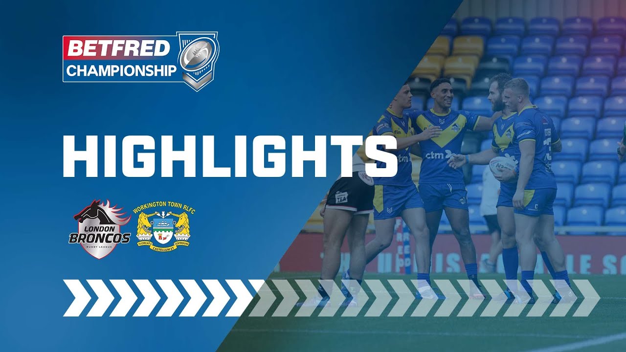 Highlights | London Broncos v Workington Town