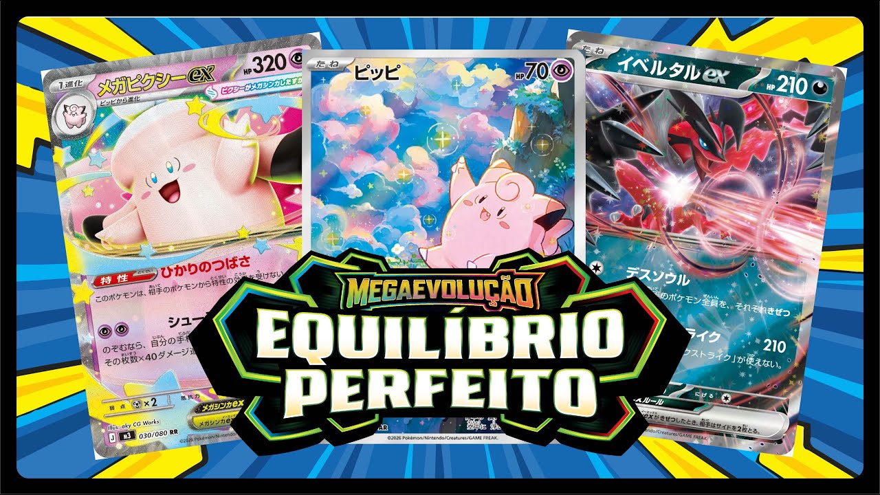 ANÁLISE das CARTAS REVELADAS da NOVA COLEÇÃO EQUILÍBRIO PERFEITO de POKÉMON TCG